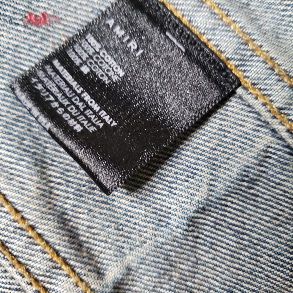 Amiri Artist Trucker Denim jacket size medium - Picture 11 of 11